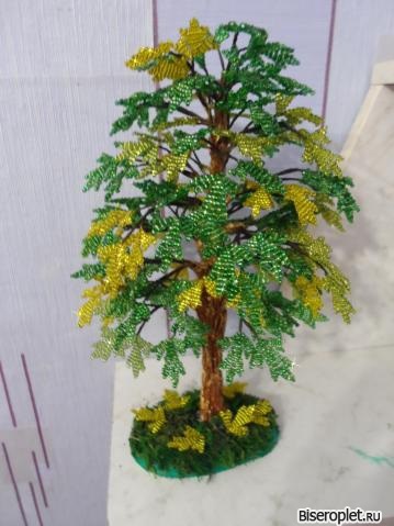 Maple gyöngyös - rajz mester osztály (gyöngy) Maple Bead - áramkör mesterkurzust