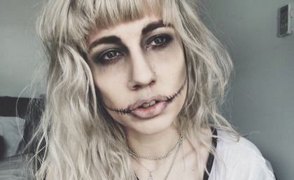 nővér jelmez Halloween saját kezével egy lány fotó (suit) nővér jelmez Halloween saját kezével egy lány fotó