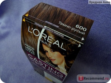 hajfesték L'Oréal casting creme gloss - «festés után hat hónap absztinencia! festék