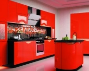 Red konyhai titkok látványos design és belső képek