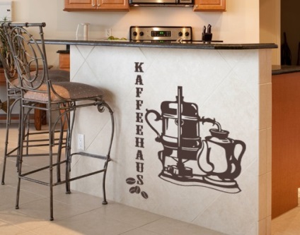 Konyhai színe kávé tejjel (51 fotó), hogyan tervezzen egy kávé téma a konyhában terem