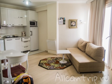 Apartmanok Antalya 600 rubelt