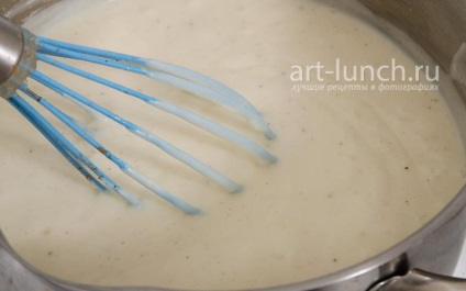 Lasagna - egy lépésről lépésre recept (dörzsölje egy durva reszelő) Lasagna - egy lépésről lépésre recept