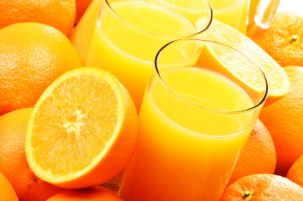 Limonádét narancs otthon