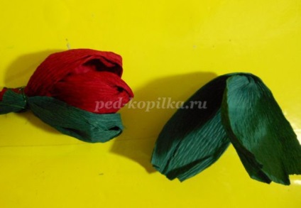 Maki krepp papír kezeddel (krepp) Maki krepp papír saját kezűleg