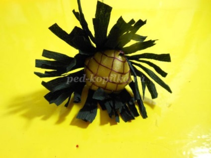Maki krepp papír kezeddel (papír) Maki krepp papír saját kezűleg