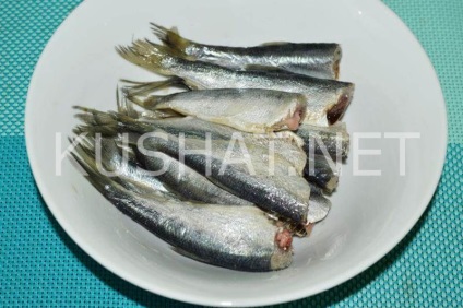 Pácolt hering az otthoni (hering) Pácolt heringet az otthoni