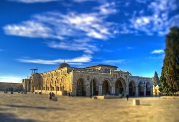 Al-Aksza mecset - az egyetlen említi a Korán