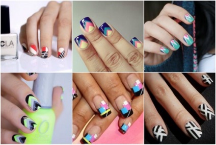 Divatos tavaszi Nail Design 2017-2018 - Kép ötletek tavaszi manikűr rövid körmökkel