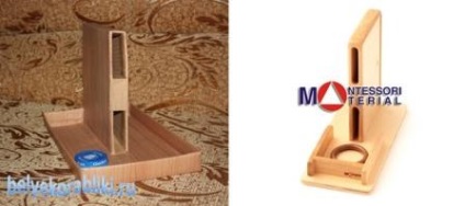 Montessori anyagok saját kezűleg (Montessori anyagok a kezüket) Montessori anyagok saját kezűleg