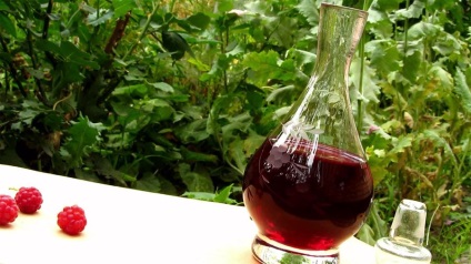 Infúzió málna négy egyszerű recept (likőr, málna) Infúzió málna négy egyszerű recept