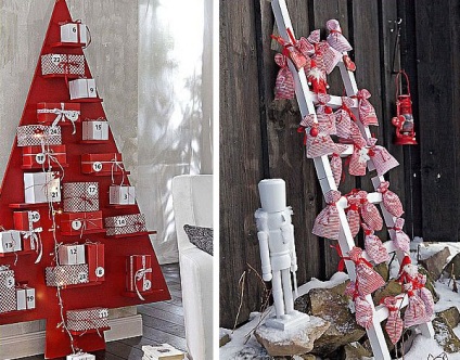 Karácsonyi naptár kezével díszíteni gyermekek (saját) Karácsonyi naptár kezével díszíteni a gyerekszobát