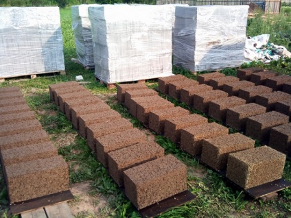 Berendezés fa-beton blokkok (termelés) Berendezés fa-beton blokkok