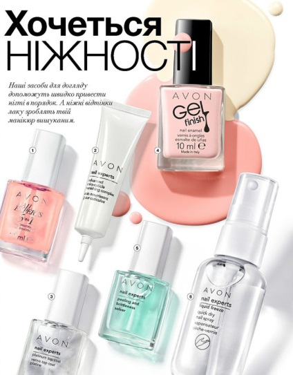 Áttekintés körömápolás a cég Avon, Avon kozmetikai Harkovban (társaság) Áttekintés körömápolás a cég Avon, Avon kozmetikai Harkovban