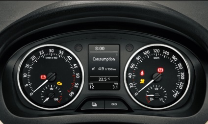 Leírás műszerfal skoda gyors (műszerfal fedélzeti számítógép MaxiDOT skoda gyors Skoda Rapid) Leírás műszerfal skoda gyors