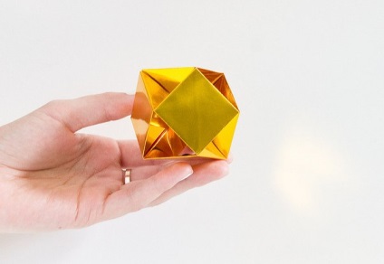 Origami kristály hajtogatás áramkör