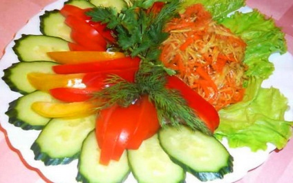 A fő módja vágás zöldségek, shamburov
