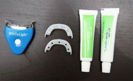 Fogfehérítés fehér fény visszajelzést Orosz utasítás (White Light Whitening) Fogfehérítés fehér fény visszajelzést, használati orosz