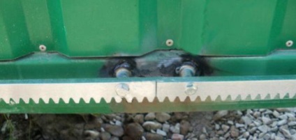 Tolókapu automatizálás rajz (automatizálás) Tolókapu automatizálás kapcsolási rajz