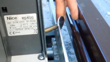 Tolókapu automatizálás rajz (áramkör) Tolókapu automatizálás kapcsolási rajz