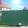 Tolókapu automatizálás rajz (gate) Tolókapu automatizálás kapcsolási rajz