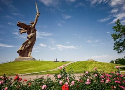 Memorial együttese a hősök a sztálingrádi csata