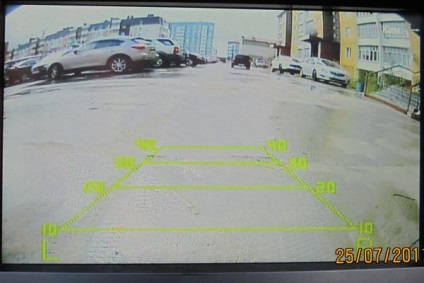 Parkolás az elrendezést autós kamera