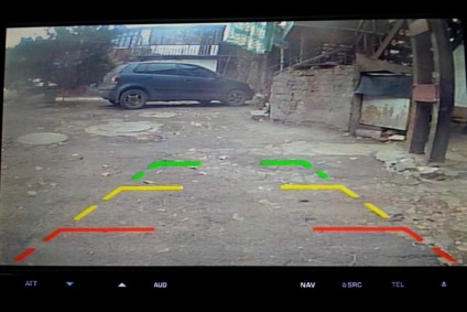 Parkolás az elrendezést autós kamera