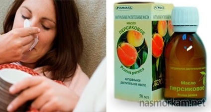 Peach olaj az orr vagy a torok alkalmazása bölcsen (barack olaj csöpög az orr) Peach olaj az orr vagy a torok alkalmazása bölcsen