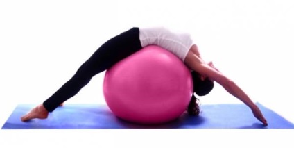 Pilates a labda - példák gyakorlatok (labda) Pilates a labda - gyakorlat példák