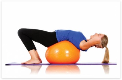 Pilates a labda - példák gyakorlatok (labda) Pilates a labda - gyakorlat példák