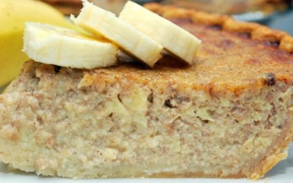 Torta banán - egy egyszerű recept (Banana csirke tojás) Torta banán - egy egyszerű recept