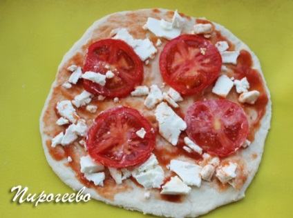 Pizza - Margarita - otthon recept a kemencében (sütőben) Pizza - Margarita - otthon recept a kemencében