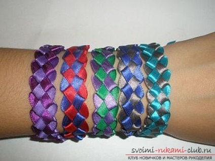 Szövés szép karkötő szalagok (szalagok) Weave csík szép karkötő