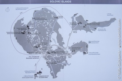 A kirándulás a Solovetsky Islands magad