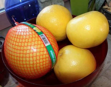 Pomelo és grapefruit - ikrek, vagy testvérek (grapefruit) Pomelo és grapefruit - iker vagy testvér