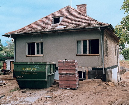 rekonstrukciója, a ház