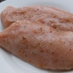 Cézár saláta csirkével recept házi fotó