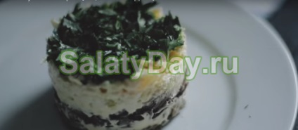 Saláta ember könnye - 15 receptet, hogy nyeri a szíve minden ember recept fotókkal és videó