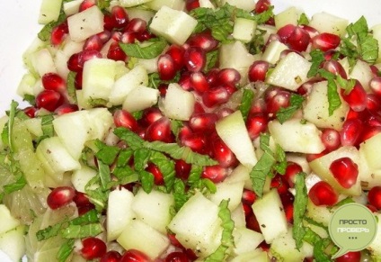 Az ember könnye saláta - recept gombával, gránátalma, marha (gránátalma) Az ember könnye saláta - recept gombával, gránátalma, marha