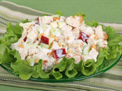 Saláta tender alma - recept (érzékenység) Saláta tender alma - recept