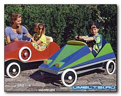 Саморобний дитячий автомобіль своїми руками майстер-клас