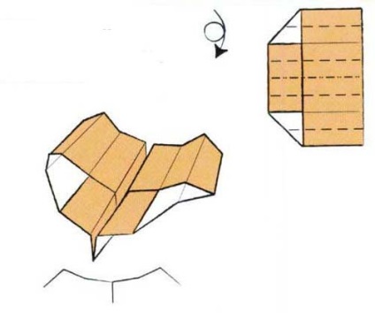 Repülőgép origami papír utasításokat, hogyan repül kézműves (videó) Repülőgép origami papír utasításokat, hogyan repül kézműves