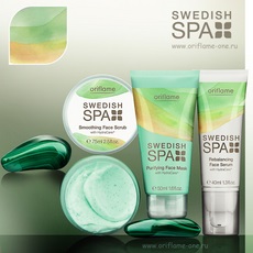 kozmetikai sorozat svéd spa bőr szalon Oriflame Oriflame svéd spa
