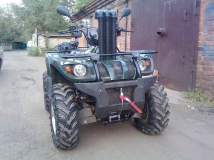 Snorkel ATV részletes leírását, a kezüket (saját) Snorkel ATV részletes leírás, saját kezűleg