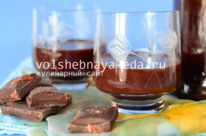 Csokoládé likőr recept fotó, magic (csokoládé) Csokoládé likőr recept fotó, magic