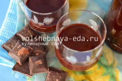Csokoládé likőr recept fotó, magic (recept) Csokoládé likőr recept fotó, magic