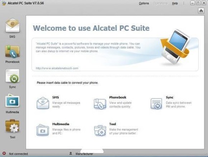 Töltse okos suite Alcatel pc