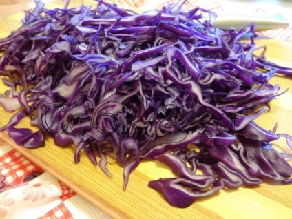 Sós vöröskáposzta - lépésről lépésre recept fotókkal snack (snack) Sós vöröskáposzta - lépésről lépésre recept fotókkal snack