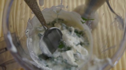 Sós túró zöldek recept fényképpel (túró) Sós túró zöldek recept egy fotó